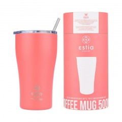 ΘΕΡΜΟΣ COFFEE MUG SAVE THE AEGEAN 500ml FUSION CORAL