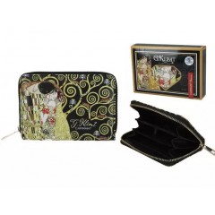 ΠΟΡΤΟΦΟΛΙ ΜΕ ΦΕΡΜΟΥΑΡ - G. Klimt, The Kiss