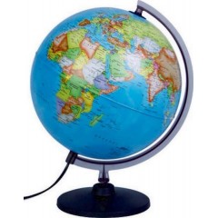 ΥΔΡΟΓΕΙΟΣ ΣΦΑΙΡΑ IMPERIAL 30ΕΚ ΦΩΤΙΖΟΜΕΝΗ ΠΟΛΙΤΙΚΗ/ΓΕΩΦΥΣΙΚΗ ΕΛΛΗΝΙΚΗ