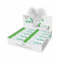 ΓΟΜΟΛΑΣΤΙΧΑ FABER CASTEL 187250 PVC DUST FREE ΠΡΑΣΙΝΗ (ΣΥΣΚ-20ΤΕΜ)