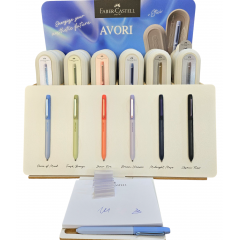 ΣΤΥΛΟ AVORI DS140670 ΒΙΤΡΙΝΑ 18 ΤΕΜ FABER CASTELL