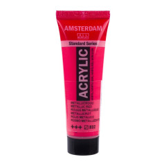 ΑΚΡΥΛΙΚΟ AMSTERDAM 20 ML 832 METALLIC RED (ΣΥΣ-3ΤΕΜ)
