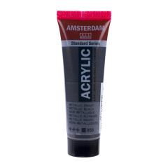ΑΚΡΥΛΙΚΟ AMSTERDAM 20 ML 850 METALLIC BLACK (ΣΥΣ-3ΤΕΜ)