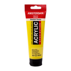 ΑΚΡΥΛΙΚΟ ΜΕΤΑΛΛΙΚΟ 120ML No 831  YELLOW AMSTERRDAM
