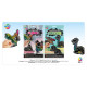 SCRATCH MAGNETS 10 PCS, 2 ASS. (FAIRY/DINO)