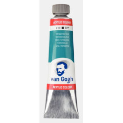 ΑΚΡΥΛΙΚΟ VAN GOGH 40ML 522 TURQUOISE BLUE (ΣΥΣΚ-3ΤΕΜ)