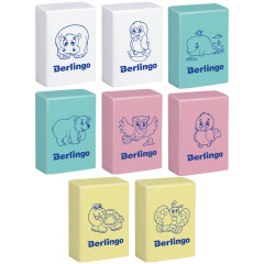 ΓΟΜΟΛΑΣΤΙΧΑ  ANIMALS 28X18X10MM, ΔΙΑΦΟΡΑ ΧΡΩΜΑΤΑ BERLINGO(ΣΥΣΚ-80ΤΕΜ)
