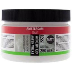 AMSTERDAM EXTRA HEAVY GEL MEDIUM 022 MAT 250ML