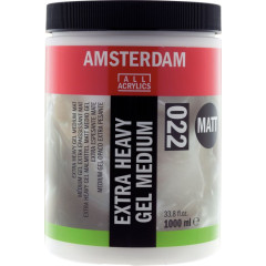 AMSTERDAM EXTRA HEAVY GEL 022 1000ML  MEDIUM MAT