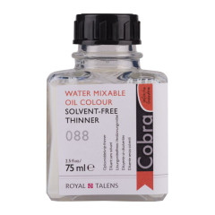 COBRA WATER MIXABLE OIL COLOURE THINNER JAR 75 ML