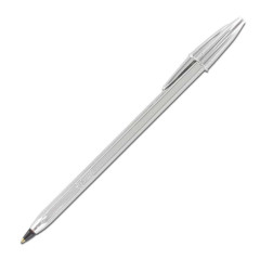 ΣΤΥΛΟ  BIC  CRYSTAL CELEBRATE ΑΣΗΜΙ  ΜΑΥΡΗ ΓΡΑΦΗ 1,0ΜΜ (ΣΥΣ-20ΤΕΜ)