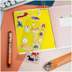 ΑΥΤΟΚΟΛΛΗΤΑ PUFFY MESHU stickers "BEST FRIENDS", 10x24cm, 24 stickers