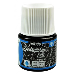 ΧΡΩΜΑ ΥΦΑΣΜΑΤΟΣ SETACOLOR LIGHT GLITTER FABRICS 45 ML ONYX