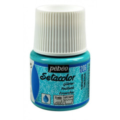ΧΡΩΜΑ ΥΦΑΣΜΑΤΟΣ SETACOLOR LIGHT GLITTER FABRICS 45 ML TURQUOISE