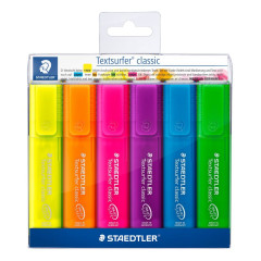ΜΑΡΚΑΔΟΡΟΣ ΥΠΟΓΡΑΜΜΙΣHΣ 6ΤΕΜ STAEDTLER
