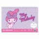 ΜΠΛΟΚ ΖΩΓΡΑΦ MY MELODY 23X33 40ΦΥΛ ΜΕ ΑΥΤΟΚΟΛΛΗΤΑ