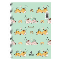 ΣΠΙΡΑΛ SAFARI 17X25/60σελ. 1θ (ΣΥΣ-10ΤΕΜ)