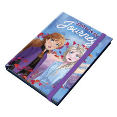 ΣΗΜΕΙΩΜΑΤΑΡΙΟ ΜΕ ΛΑΣΤΙΧΟ DISNEY FROZEN 2 ΣΕ DISPLAY 4 ΣΧΕΔΙΩΝ, 96 ΦΥΛΛΩΝ, 10X13 ΕΚ. (ΣΥΣΚ-24ΤΕΜ)
