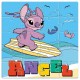 ΜΑΓΝΗΤΙΚΟ ΠΑΖΛ 18X1,3X18ΕΚ 60ΤΜΧ SUMMER VIBES LILO & STITCH