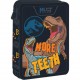 ΣΧΟΛΙΚΗ ΚΑΣΕΤΙΝΑ ΔΙΠΛΗ ΓΕΜΑΤΗ JURASSIC WORLD MORE TEETH MUST TEAM