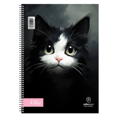 ΣΠΙΡΑΛ KITTIE  21X29/60 ΣΕΛ 1Θ (ΣΥΣ-10ΤΕΜ)