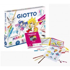 GIOTTO ART LAB ΣΕΤ ΔΗΜΙΟΥΡΓΙΑΣ HOW TO CREATE MANGA