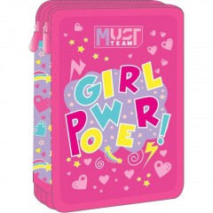 ΣΧΟΛΙΚΗ ΚΑΣΕΤΙΝΑ ΔΙΠΛΗ ΓΕΜΑΤΗ MUST TEAM GIRL POWER