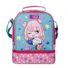 Τσαντάκι Φαγητού Ισοθερμικό Must Team Yummy Smile 2 Θήκες