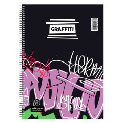ΣΠΙΡΑΛ GRAFFITI  21X29/240 ΣΕΛ 4Θ (ΣΥΣ-6ΤΕΜ)