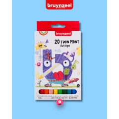 ΜΑΡΚΑΔΟΡΟΙ Kids Twin Point FeltTips Set 20