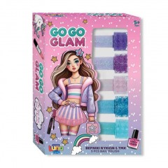 ΒΕΡΝΙΚΙΑ ΝΥΧΙΩΝ ΣΕΤ5ΤΕΜ 20.3X4X14 GOGO GLAM