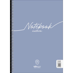 ΣΠΙΡΑΛ NOTEBOOK NATURA 21Χ29 1Θ 60ΣΕΛ (ΣΥΣΚ-10ΤΕΜ)