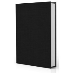 ΒΙΒΛΙΟΤΕΤΡΑΔΙΑ A4 BLACK BOOK  ΑΚΟΥΑΡΕΛΑΣ ΛΕΥΚΟ 240GR/48ΣΕΛ (ΣΥΣΚ-4ΤΕΜ)
