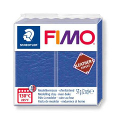 STAEDTLER ΠΗΛΟΣ FIMO 8010-309  LEATHER EFFECT INDIGO  57gr