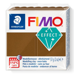 STAEDTLER ΠΗΛΟΣ FIMO  EFFECT METALIC BRONZ 57G STAEDTLER 8010-71