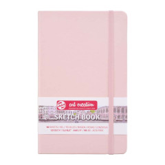 ΜΠΛΟΚ ΣΧΕΔΙΟΥ PASTEL PINK 13Χ21 80Φ 140GR SKETCH BOOK TALENS ART CREATION