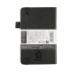 ΜΠΛΟΚ SAKURA 9X14CM  RULED NOTEBOOK  BLACK
