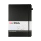 ΜΠΛΟΚ SAKURA 21X30CM  RULED NOTEBOOK  BLACK