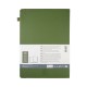 ΜΠΛΟΚ SAKURA 21X30CM  SQUARED NOTEBOOK PINE NEEDLE