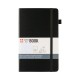 ΜΠΛΟΚ SAKURA 13X21CM SQUARED NOTEBOOK  BLACK