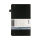 ΜΠΛΟΚ SAKURA 13X21CM SQUARED NOTEBOOK  BLACK