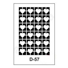 ΣΤΕΝΣΙΛ  20Χ30 D-57 ARTEBELLA ΚΑΡΔΟΥΛΕΣ