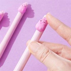 ΣΤΥΛΟ ΣΒΗΝΟΜΕΝΑ GEL LAZY STARS RABBIT  PINK  MANAL