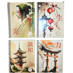ΣΠΙΡΑΛ ΤΕΤΡΑΔΙΟ JAPAN 17X25 2Θ/60Φ  70GR (ΣΥΣ-16ΤΕΜ)