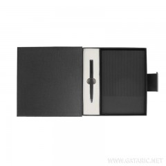 ΣΕΤ ΣΤΥΛΟ ΔΩΡΟΥ ΜΑΤ ΣΕ ΘΗΚΗ ΜΕ ΣΗΜΕΙΩΜΑΤΑΡΙΟ ΜΑΥΡΗ ΓΡΑΦΗ