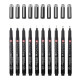 ΜΑΡΚΑΔΟΡΟΣ SAKURA PIGMA MICRON BLACK EDITION FREE CASE SET 10 (003-005-01-02-03-04-05-08-10-12)