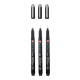 ΜΑΡΚΑΔΟΡΟΣ SAKURA PIGMA MICRON BLACK EDITION  FREE CASE SET 3 (01-03-05