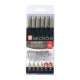 ΜΑΡΚΑΔΟΡΑΚΙΑ PIGMA MICRON SET 6 BLACK 4  2