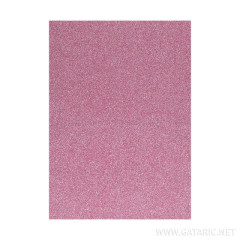 ΑΦΡΩΔΕΣ ΦΥΛΛΟ Α4 210x297 GLITTER LIGHT PINK 2,0 mm (ΣΥΣΚ-10ΤΕΜ)