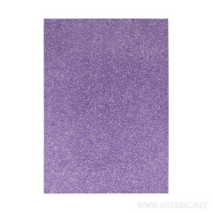 ΑΦΡΩΔΕΣ ΦΥΛΛΟ Α4 210x297 GLITTER LIGHT PURPLE 2,0 mm (ΣΥΣΚ-10ΤΕΜ)